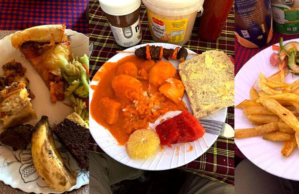 Kilimanjaro dinner meal