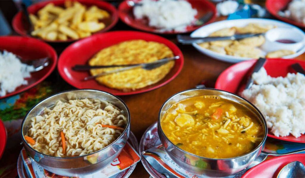 Sample Kilimanjaro meals